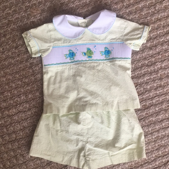 secret wishes Other - Toddler Boy Smocked Set